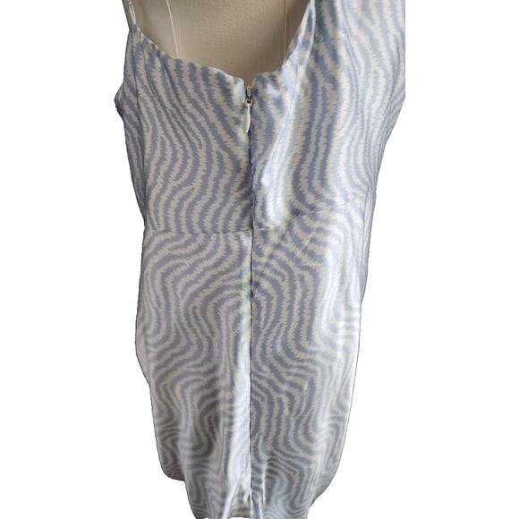 Cinq À Sept Christel Silk One Shoulder Ruched Midi Dress Sz 12  NWT $595 - Picture 8 of 10